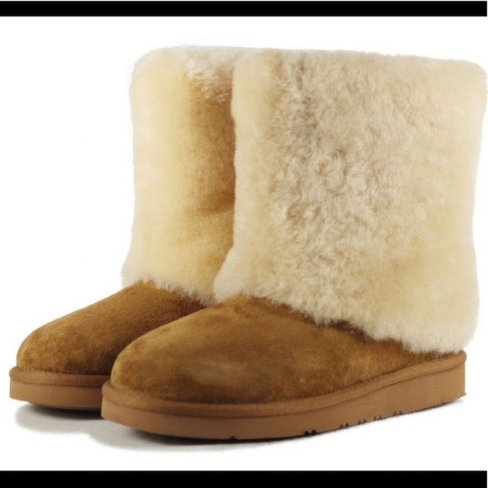 UGG Patten Chestnut Ankle Boots